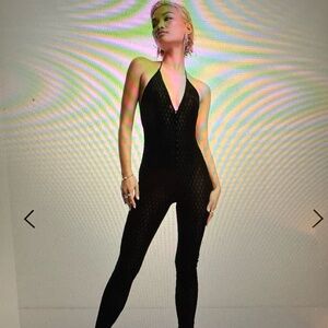 Amy Lynn halterneck Kitty catsuit